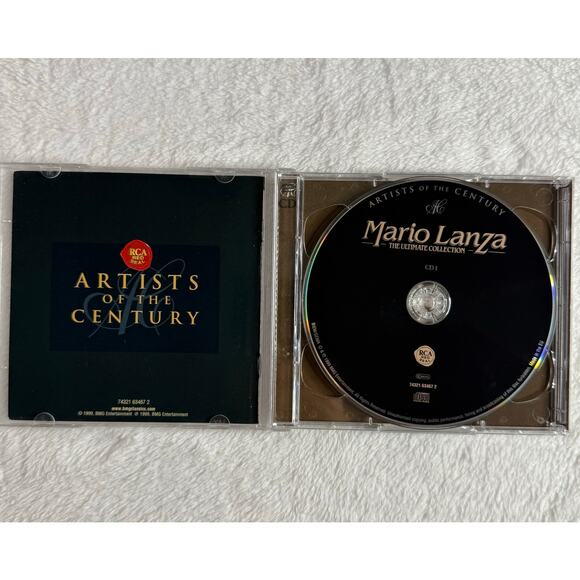 Mario Lanza – The Ultimate Collection 2×CD, Compilation, 1999, BMG RCA Red Seal - Picture 3 of 8